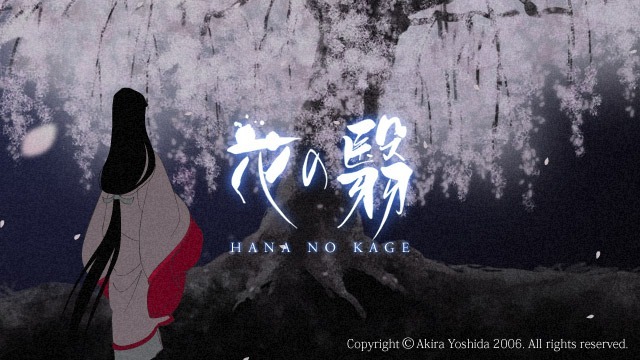 Тень цветущей вишни