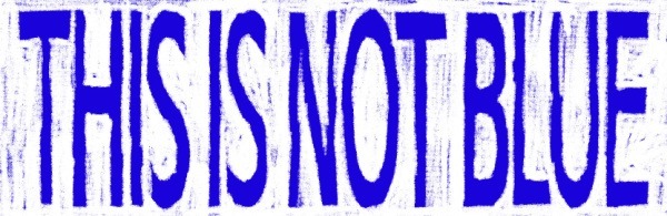 Это не синий